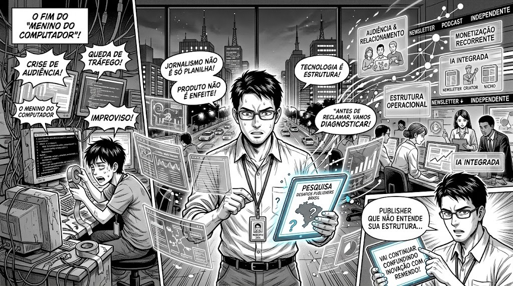 Desafios de tecnologia e inovação para publishers